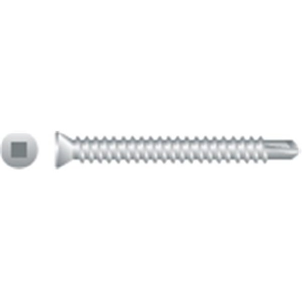 Strong-Point Deck Screw, #6 x 1-5/8 in, Steel T1QZ